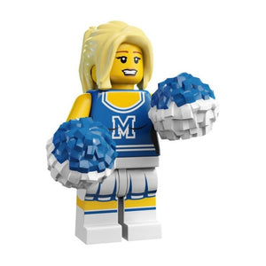 Lego Cheerleader minifigure