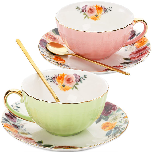 Tea Cups and Saucers