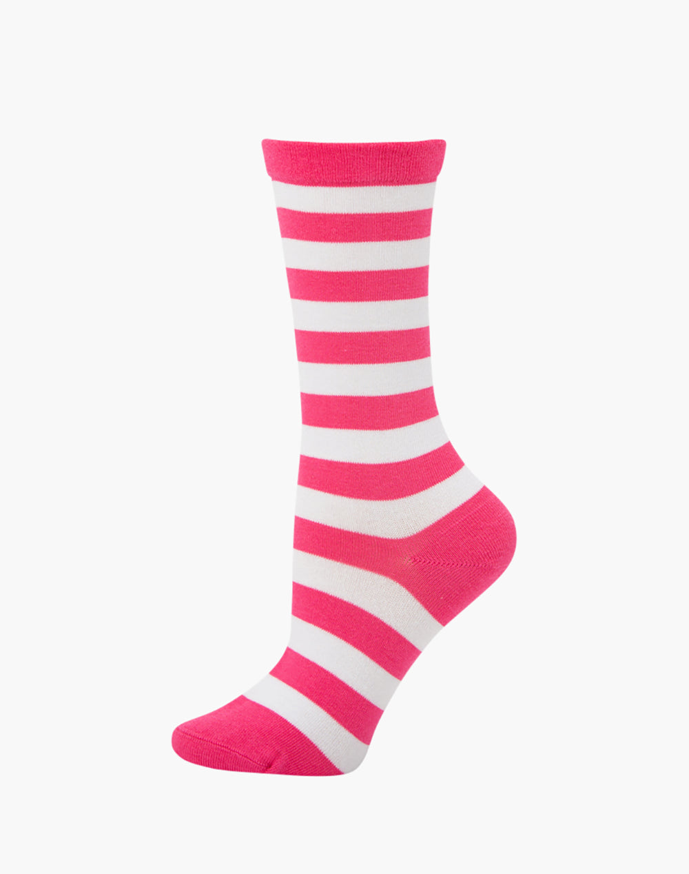 Different white-striped socks