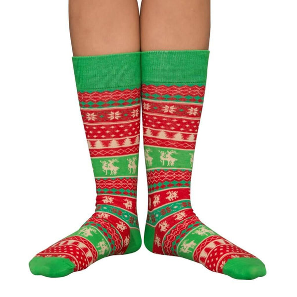 Super Warm Handmade Christmas Socks